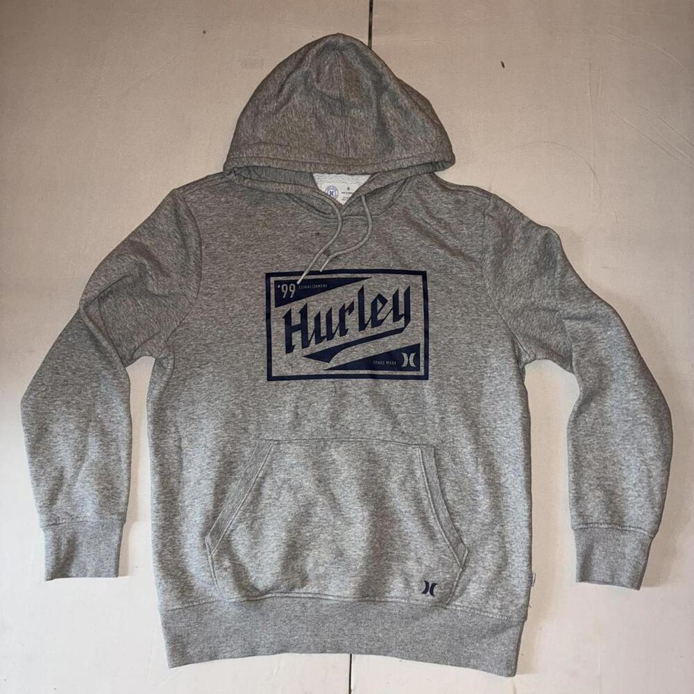 Hurley grey pullover hoodie